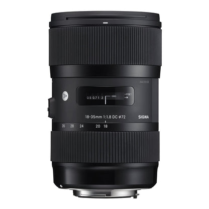 Sigma 18-35mm F1.8 DC HSM Lens for Nikon APS-C DSLRs (Black) 