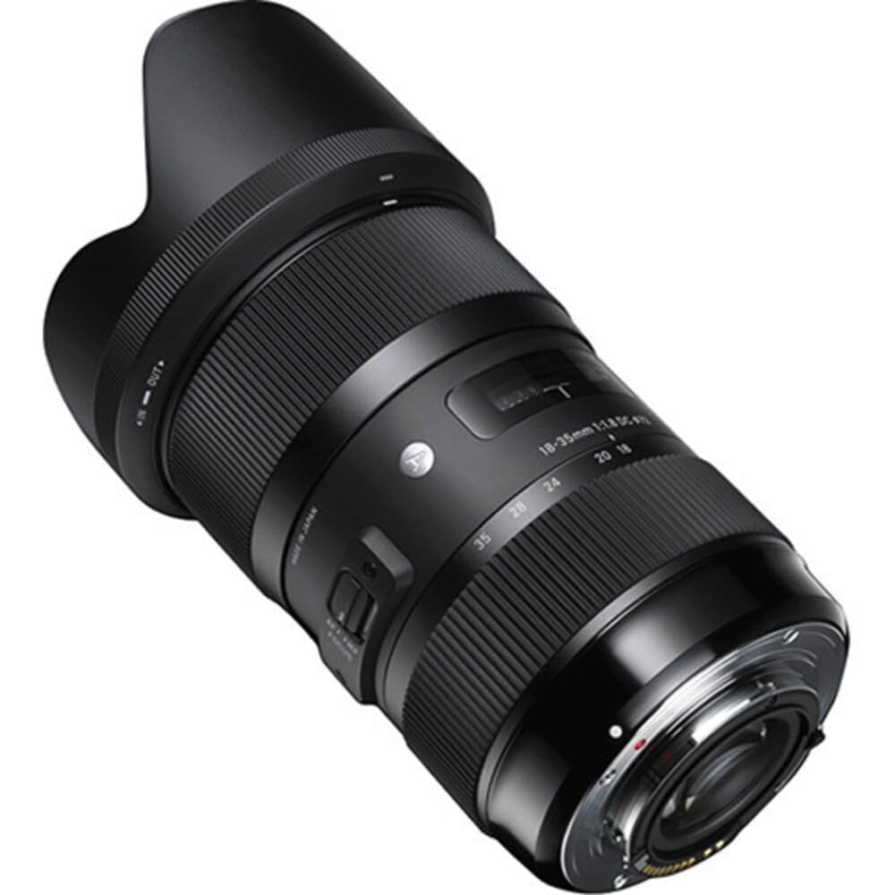 Sigma 18-35mm F1.8 DC HSM Lens for Nikon APS-C DSLRs (Black) 
