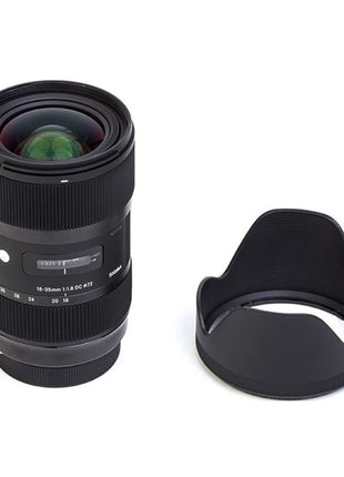 Sigma 18-35mm F1.8 DC HSM Lens for Nikon APS-C DSLRs (Black) 