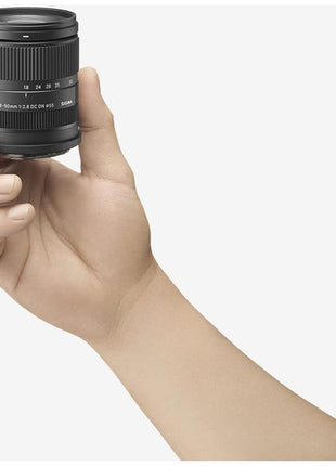 Sigma 18-50mm F2.8 DC DN Contemporary DSLR Camera Lens for Sony E Mirrorless Cameras (585965, Black) 
