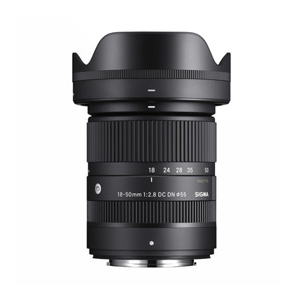 Sigma 18-50mm f/2.8 DC DN Contemporary Lens for FujiFilm X Mount (Black) 