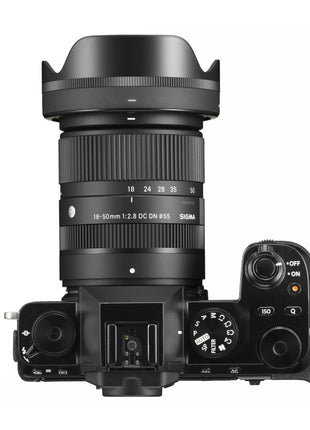 Sigma 18-50mm f/2.8 DC DN Contemporary Lens for FujiFilm X Mount (Black) 
