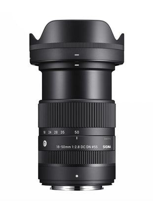 Sigma 18-50mm f/2.8 DC DN Contemporary Lens for FujiFilm X Mount (Black) 