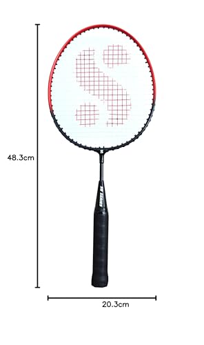 Silver's Junior Pedal Combo-5 (2 Badminton Rackets, 3 Plastic Shuttlecock) 