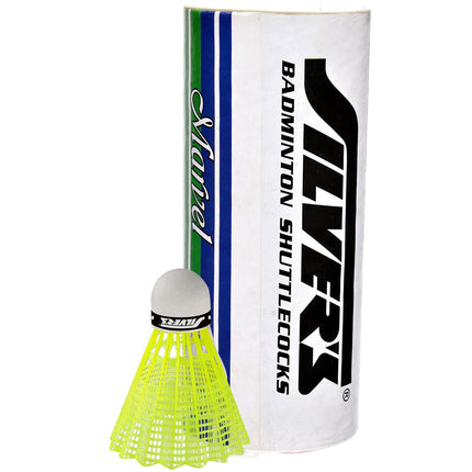 Silver's Junior Pedal Combo-5 (2 Badminton Rackets, 3 Plastic Shuttlecock) 