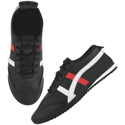 SilverArrow Men HypeRun Casual Sneakers Shoes Black 9 UK 