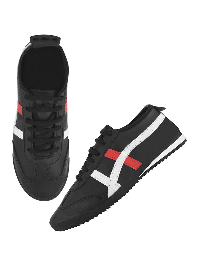 SilverArrow Men HypeRun Casual Sneakers Shoes Black 9 UK 