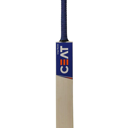 Ske Solid Popular Willow Cricket Bat for All Tennis Balls (Natural, Full Size), Wood, Multicolour (Cricket Bat with Tennis Ball and Cover) 
