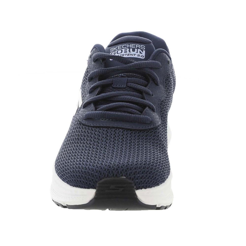 Skechers Women Go Run Consistent 2.0 Engag Lightweight Running Shoe Navy Blue 