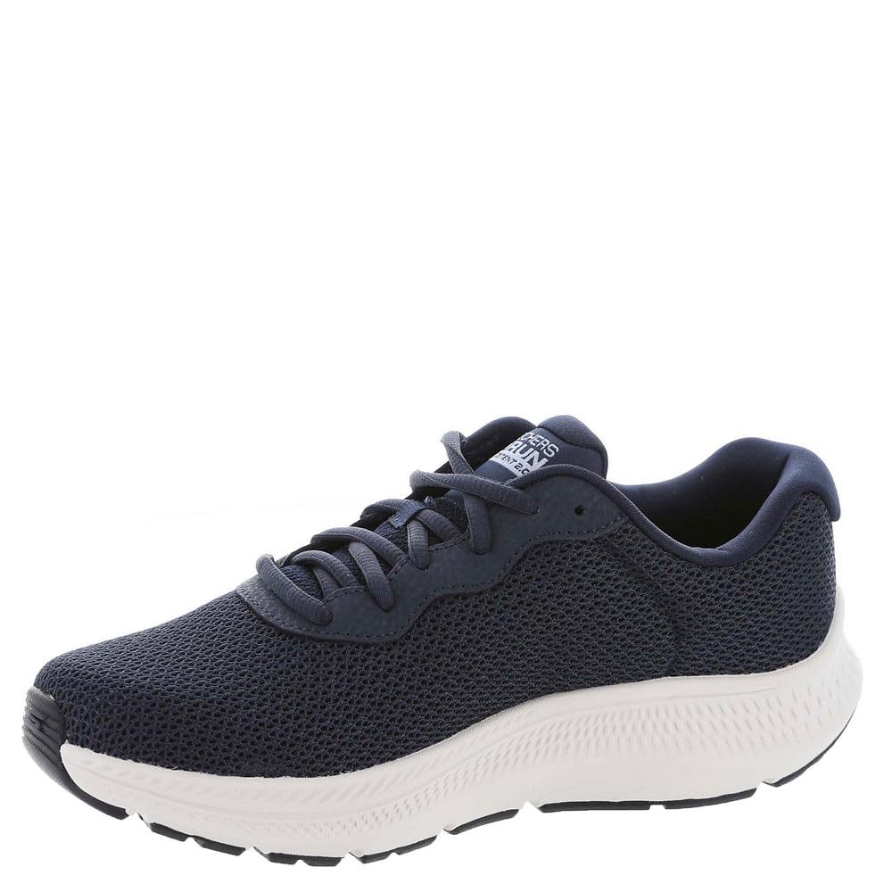 Skechers Women Go Run Consistent 2.0 Engag Lightweight Running Shoe Navy Blue 