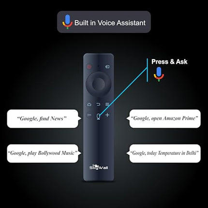 Skywall 80 cm (32 inches) HD Ready Smart LED TV 32SW-VS (Black) 