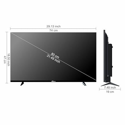 Skywall 80 cm (32 inches) HD Ready Smart LED TV 32SW-VS (Black) 