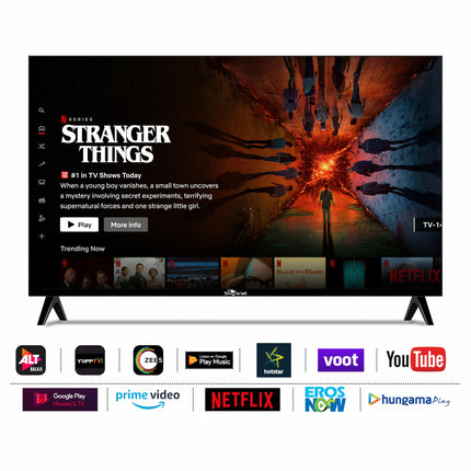 Skywall 80 cm (32 inches) HD Ready Smart LED TV 32SW-VS (Black) 