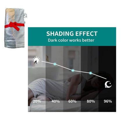 SmartFabrik Insulation curatins for Homes/Offices. (White) 4.5x8 feet Pack of 2 Curtains 