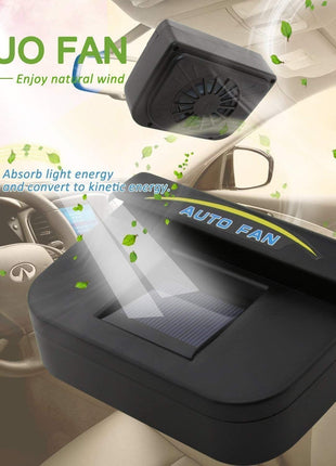 Solar Sun Power Car Auto Air Vent Cool Fan Cooler Ventilation System Radiator Auto Cool Solar Powered Ventilation Exhaust Fan 