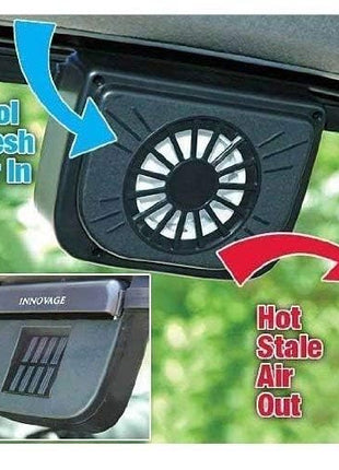 Solar Sun Power Car Auto Air Vent Cool Fan Cooler Ventilation System Radiator Auto Cool Solar Powered Ventilation Exhaust Fan 