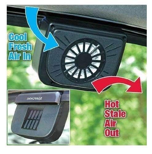 Solar Sun Power Car Auto Air Vent Cool Fan Cooler Ventilation System Radiator Auto Cool Solar Powered Ventilation Exhaust Fan 