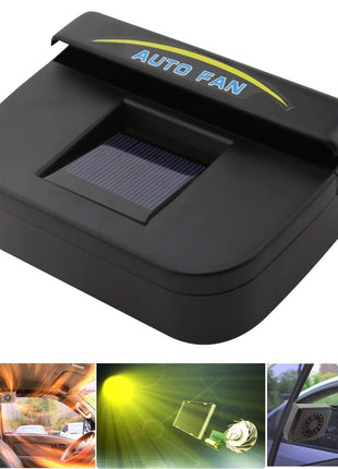 Solar Sun Power Car Auto Air Vent Cool Fan Cooler Ventilation System Radiator Auto Cool Solar Powered Ventilation Exhaust Fan 