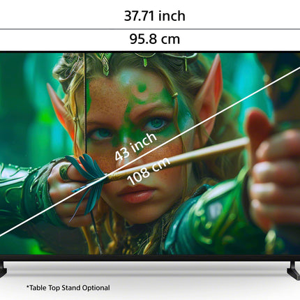 Sony 108 cm (43 inches) BRAVIA 2M2 Series 4K Ultra HD Smart LED Google TV K-43S22M2 