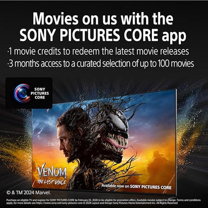 Sony 108 cm (43 inches) BRAVIA 2M2 Series 4K Ultra HD Smart LED Google TV K-43S22M2 