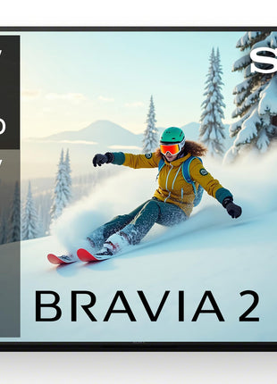 Sony 139 cm (55 inches) BRAVIA 2 4K Ultra HD Smart LED Google TV K-55S25B (Black) 