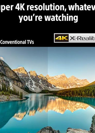 Sony 139 cm (55 inches) BRAVIA 2 4K Ultra HD Smart LED Google TV K-55S25B (Black) 