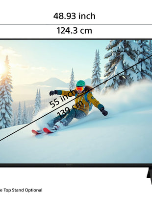 Sony 139 cm (55 inches) BRAVIA 2 4K Ultra HD Smart LED Google TV K-55S25B (Black) 