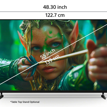 Sony 139 cm (55 inches) BRAVIA 2M2 Series 4K Ultra HD Smart LED Google TV K-55S25M2 