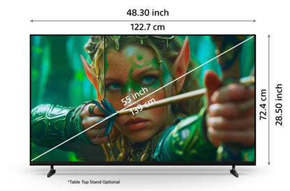 Sony 139 cm (55 inches) BRAVIA 2M2 Series 4K Ultra HD Smart LED Google TV K-55S25M2 