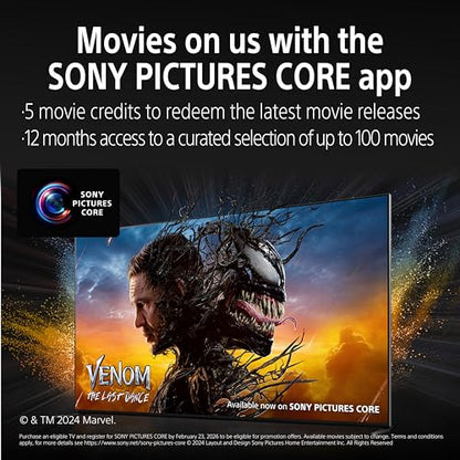 Sony 139 cm (55 inches) BRAVIA 5 4K Ultra HD Smart Mini LED Google TV K-55XR50 