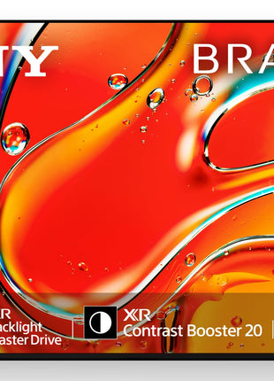 Sony 139 cm (55 inches) BRAVIA 7 4K Ultra HD AI Smart Mini LED Google TV K-55XR70 (Black) 