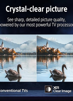 Sony 139 cm (55 inches) BRAVIA 7 4K Ultra HD AI Smart Mini LED Google TV K-55XR70 (Black) 