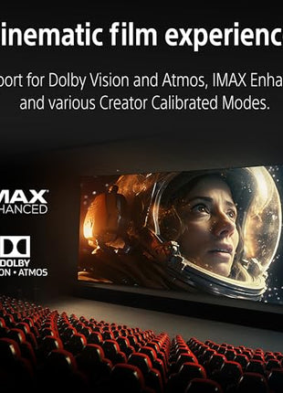 Sony 139 cm (55 inches) BRAVIA 7 4K Ultra HD AI Smart Mini LED Google TV K-55XR70 (Black) 