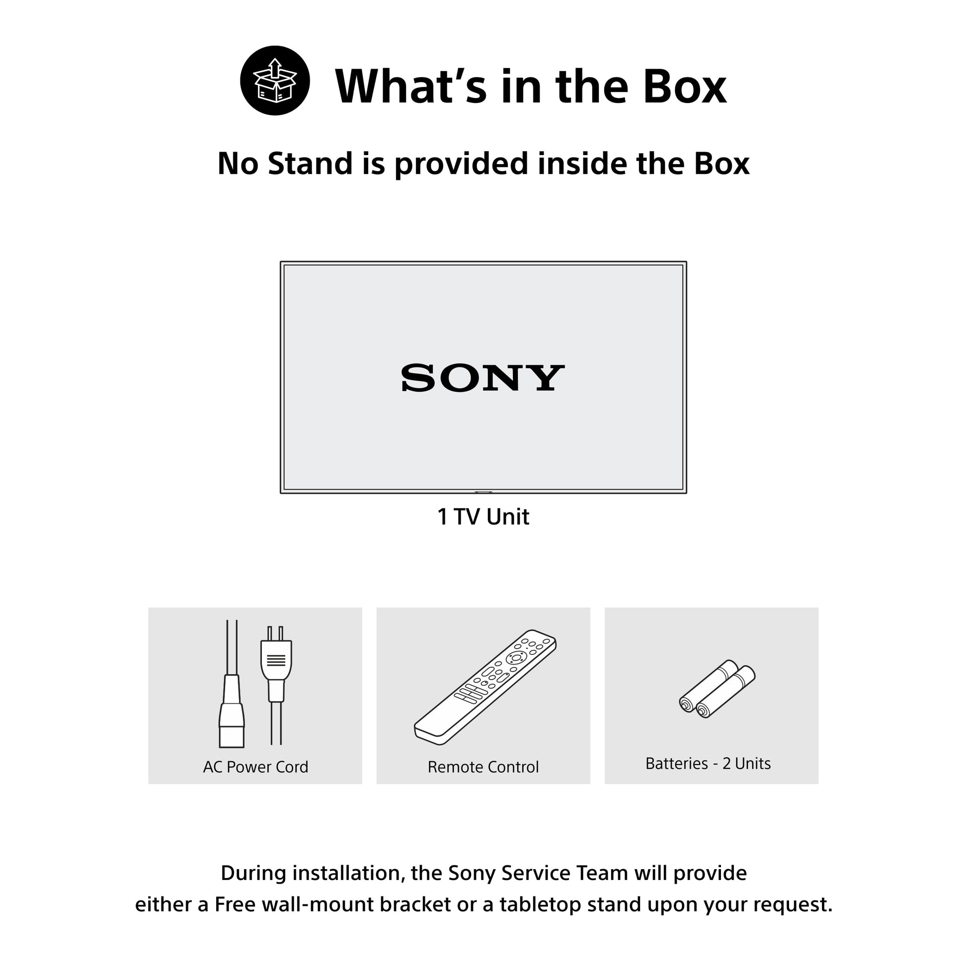 Sony 164 cm (65 inches) BRAVIA 2M2 Series 4K Ultra HD Smart LED Google TV K-65S25M2 