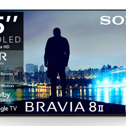 Sony 164 cm (65 inches) BRAVIA 8M2 Series 4K Ultra HD Smart OLED Google TV K-65XR80M2 