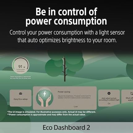 Sony 164 cm (65 inches) BRAVIA 8M2 Series 4K Ultra HD Smart OLED Google TV K-65XR80M2 