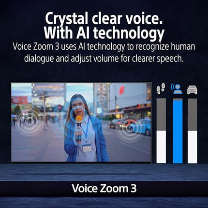 Sony 164 cm (65 inches) BRAVIA 8M2 Series 4K Ultra HD Smart OLED Google TV K-65XR80M2 