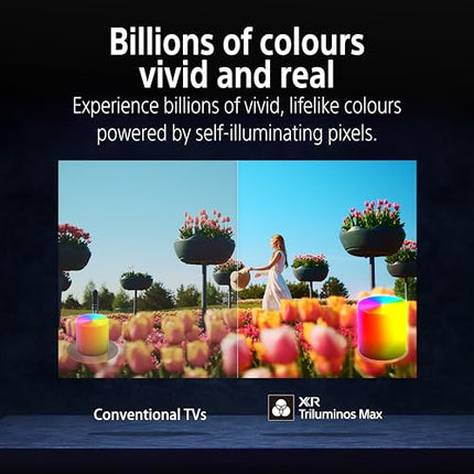 Sony 164 cm (65 inches) BRAVIA 8M2 Series 4K Ultra HD Smart OLED Google TV K-65XR80M2 