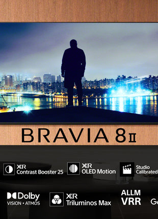 Sony 164 cm (65 inches) BRAVIA 8M2 Series 4K Ultra HD Smart OLED Google TV K-65XR80M2 