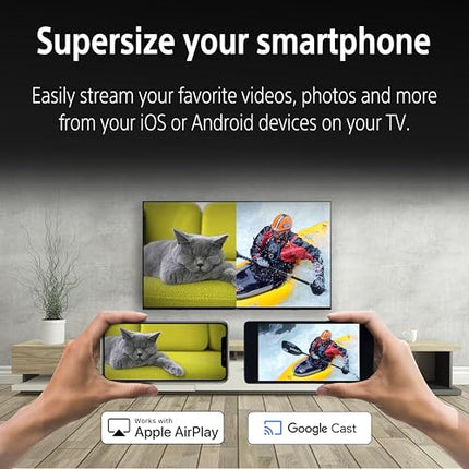 Sony 189 cm (75 inches) BRAVIA 2M2 Series 4K Ultra HD Smart LED Google TV K-75S25BM2 