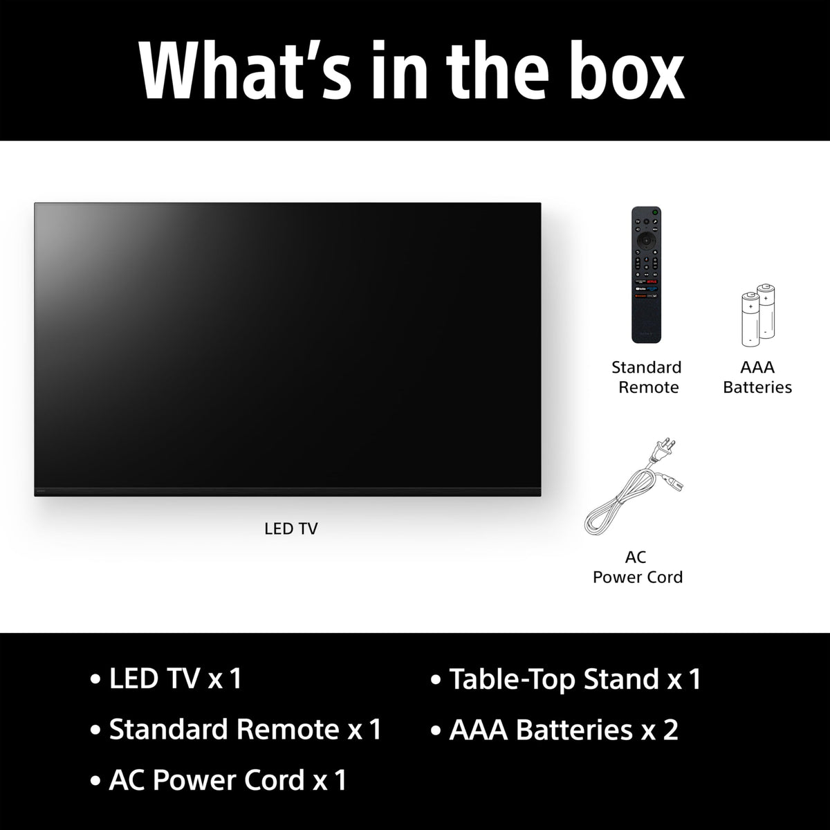 Sony 189 cm (75 inches) BRAVIA 2M2 Series 4K Ultra HD Smart LED Google TV K-75S25BM2 