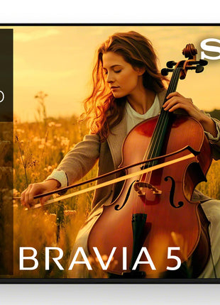 Sony 189 cm (75 inches) BRAVIA 5 Series 4K Ultra HD Smart Mini LED Google TV K-75XR55A 