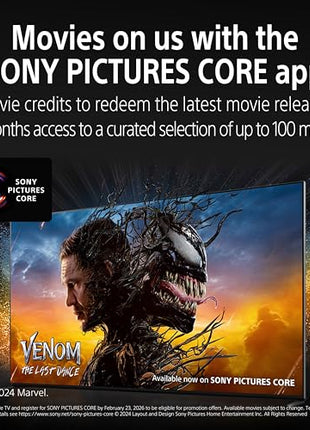 Sony 189 cm (75 inches) BRAVIA 5 Series 4K Ultra HD Smart Mini LED Google TV K-75XR55A 