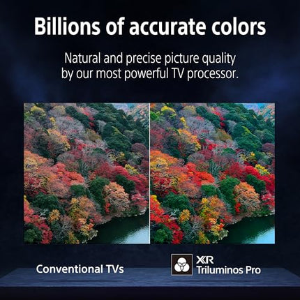 Sony 189 cm (75 inches) BRAVIA 5 Series 4K Ultra HD Smart Mini LED Google TV K-75XR55A 