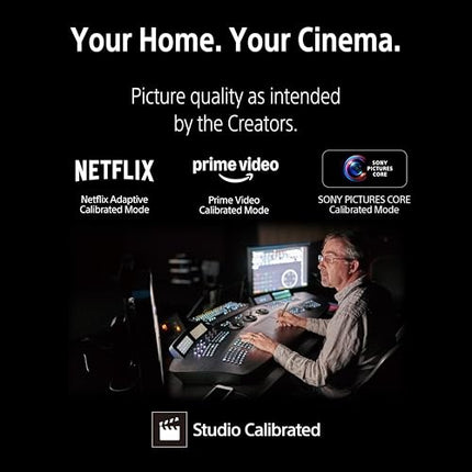 Sony 215 cm (85 inches) BRAVIA 5 Series 4K Ultra HD Smart Mini LED Google TV K-85XR55A 