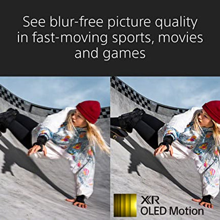 Sony 48 Inch 4K Ultra HD TV A90K Series: BRAVIA XR OLED Smart Google TV with Dolby Vision HDR and Exclusive Features for The Playstation- 5 XR48A90K- Latest Model,Black 