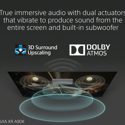 Sony 48 Inch 4K Ultra HD TV A90K Series: BRAVIA XR OLED Smart Google TV with Dolby Vision HDR and Exclusive Features for The Playstation- 5 XR48A90K- Latest Model,Black 