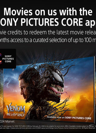 Sony 65 Inch BRAVIA 4K Ultra HD Smart LED Google TV 2M2 Series K65S25BM2 