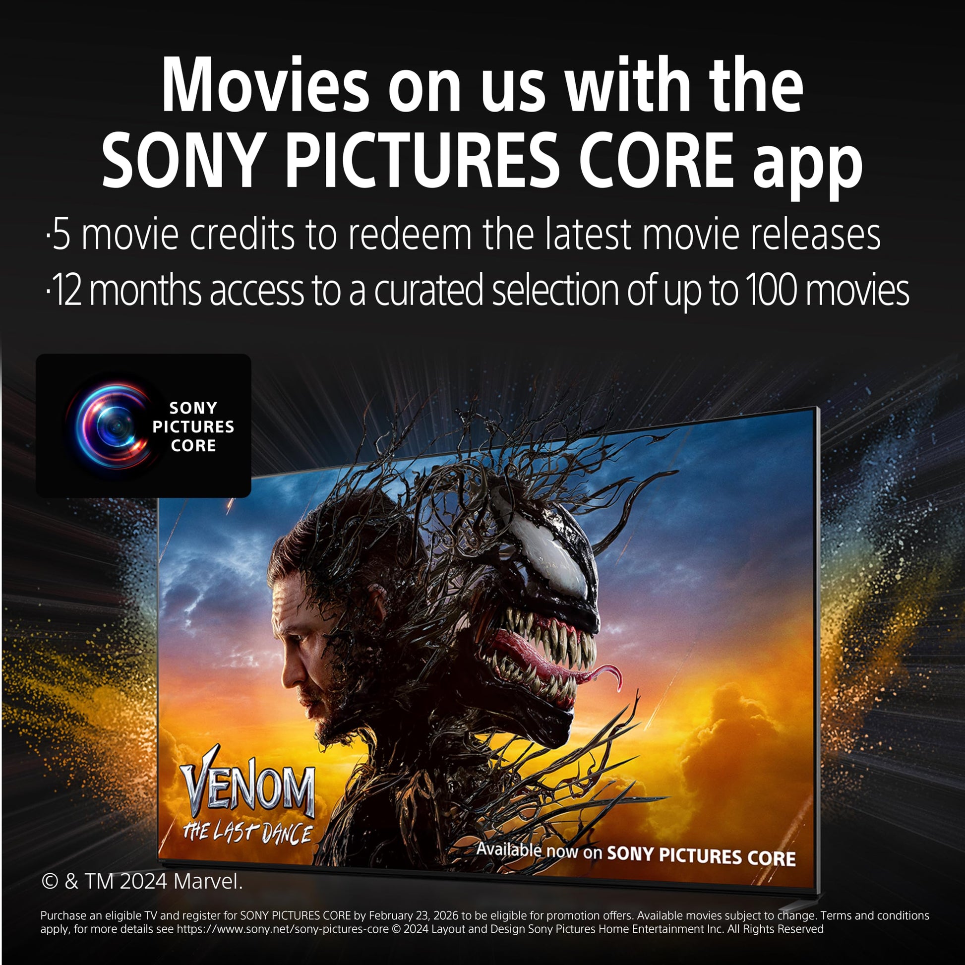 Sony 65 Inch BRAVIA 4K Ultra HD Smart LED Google TV 2M2 Series K65S25BM2 