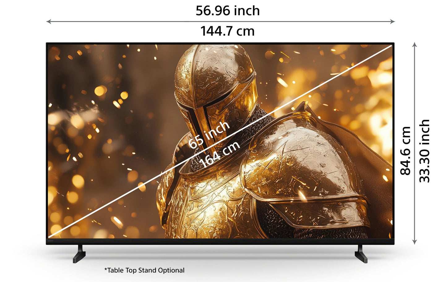 Sony 65 Inch BRAVIA 4K Ultra HD Smart LED Google TV 2M2 Series K65S25BM2 
